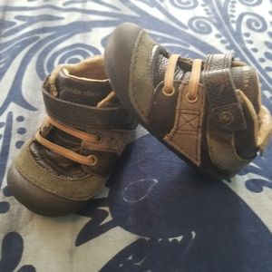 Stride Rite first walking shoes!